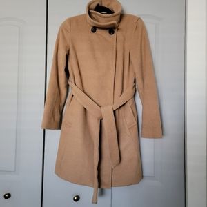 Gap XS double breasted camel coat